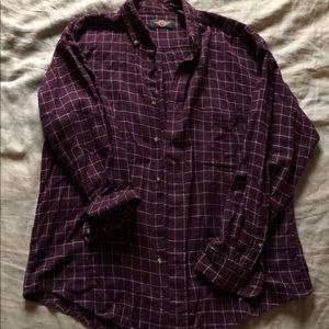 Collar shirt (purple)